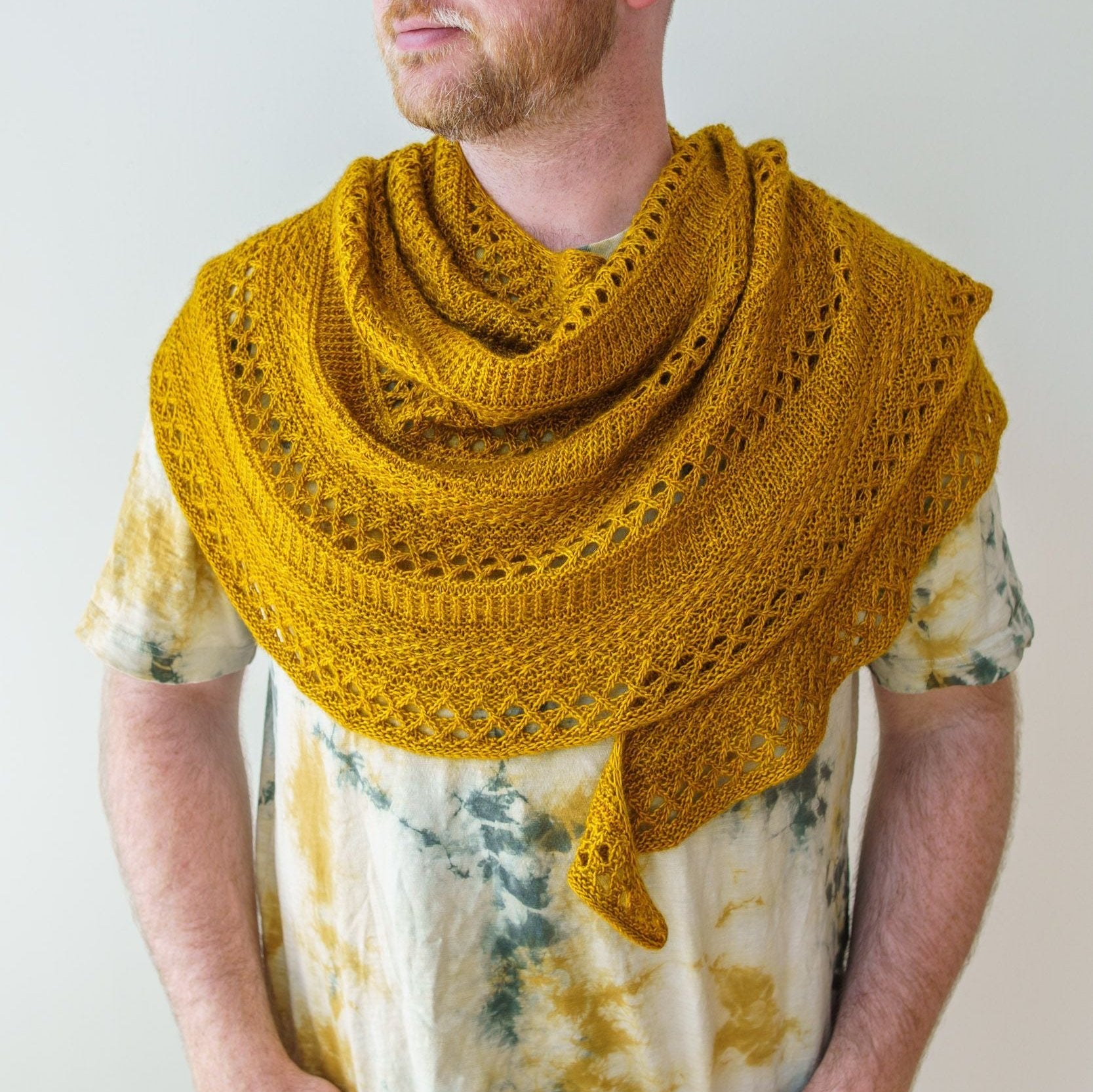 Fabulous Westknits Kits MINGLING DAISIES SHAWL Fingering Westknits Kits