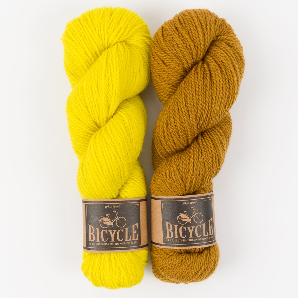West Wool PISU TOP - FEROCIOUS TIGER Merino wool Fingering Designer Kits