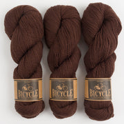 West Wool BICYCLE - TRUFFLE Merino wool Fingering brown Yarn