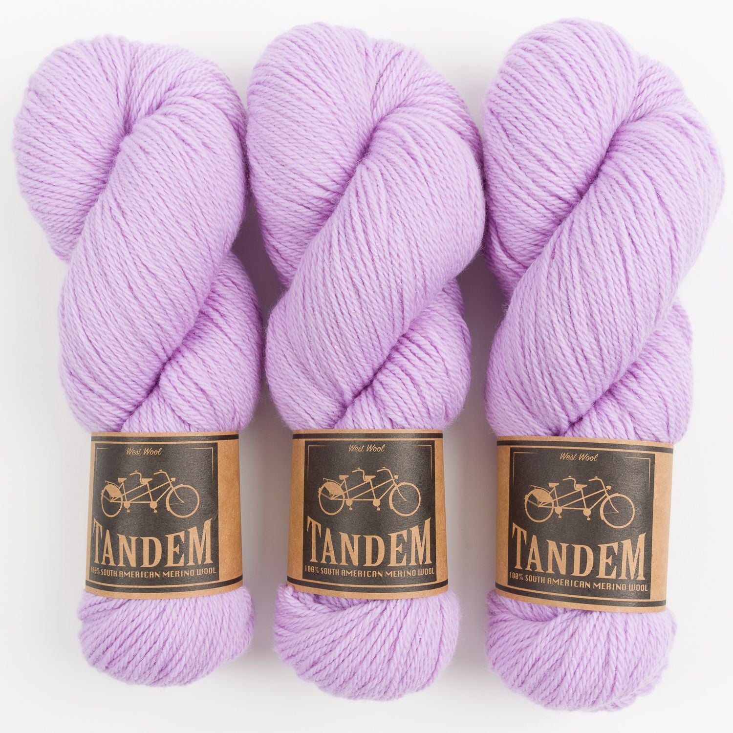 West Wool WESTKNITS KIT - UNICORN DK TRIO Merino wool DK purple Westknits Kits