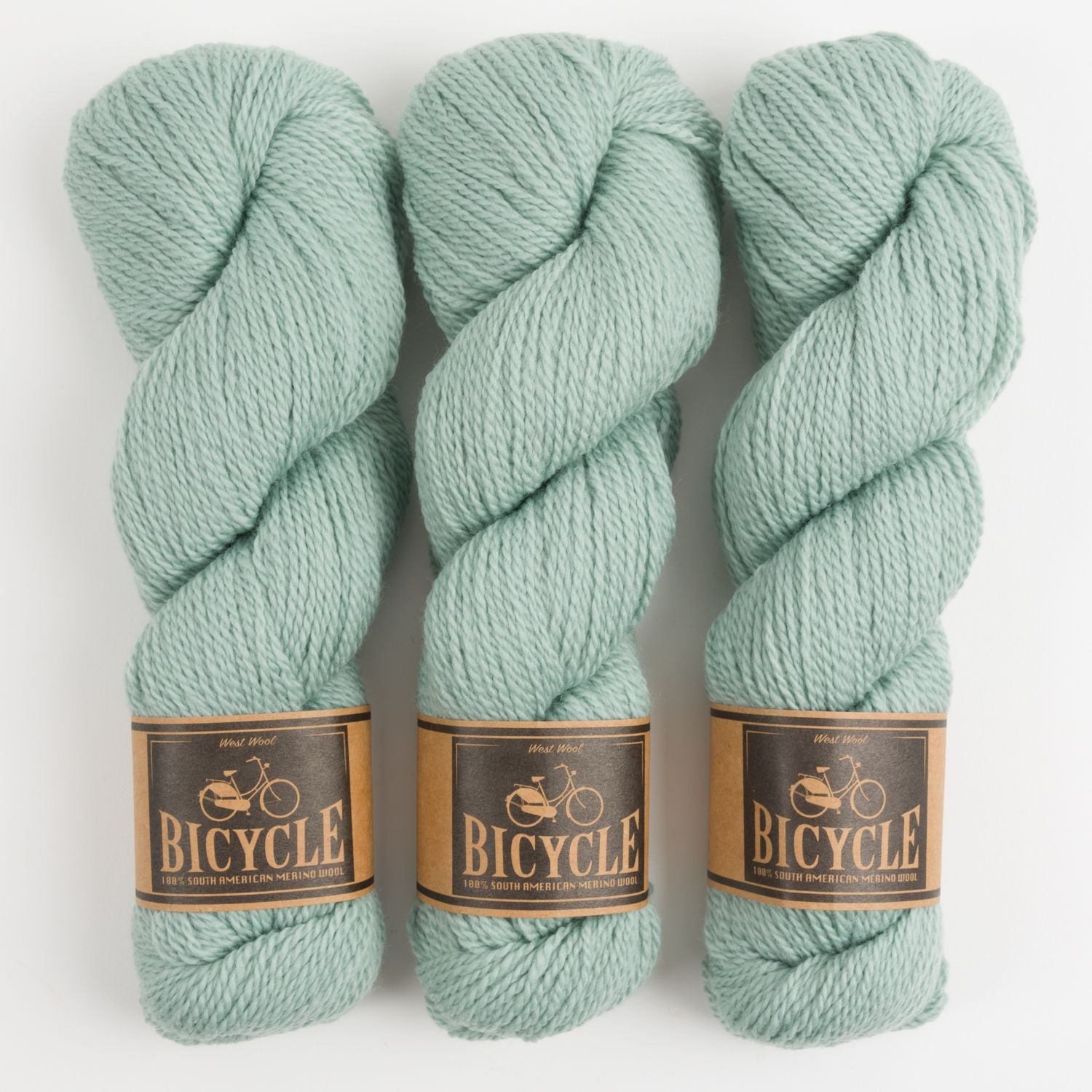 West Wool THE TRAVELER SHELL - SEA MIST Merino wool Fingering Designer Kits