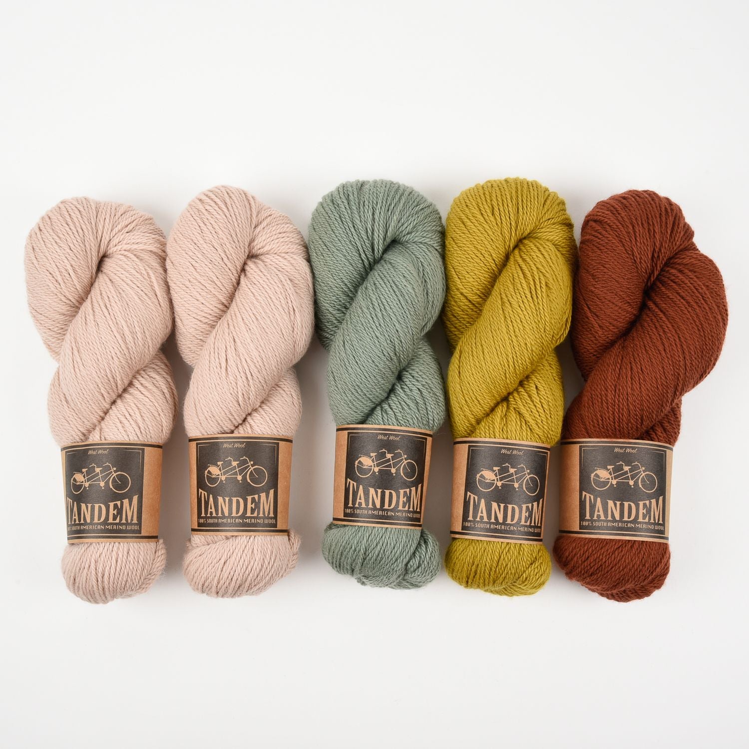 West Wool VINTAGE DIJON Merino wool DK Quick Kits