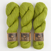 West Wool BICYCLE - AVOCADO Merino wool Fingering green Yarn