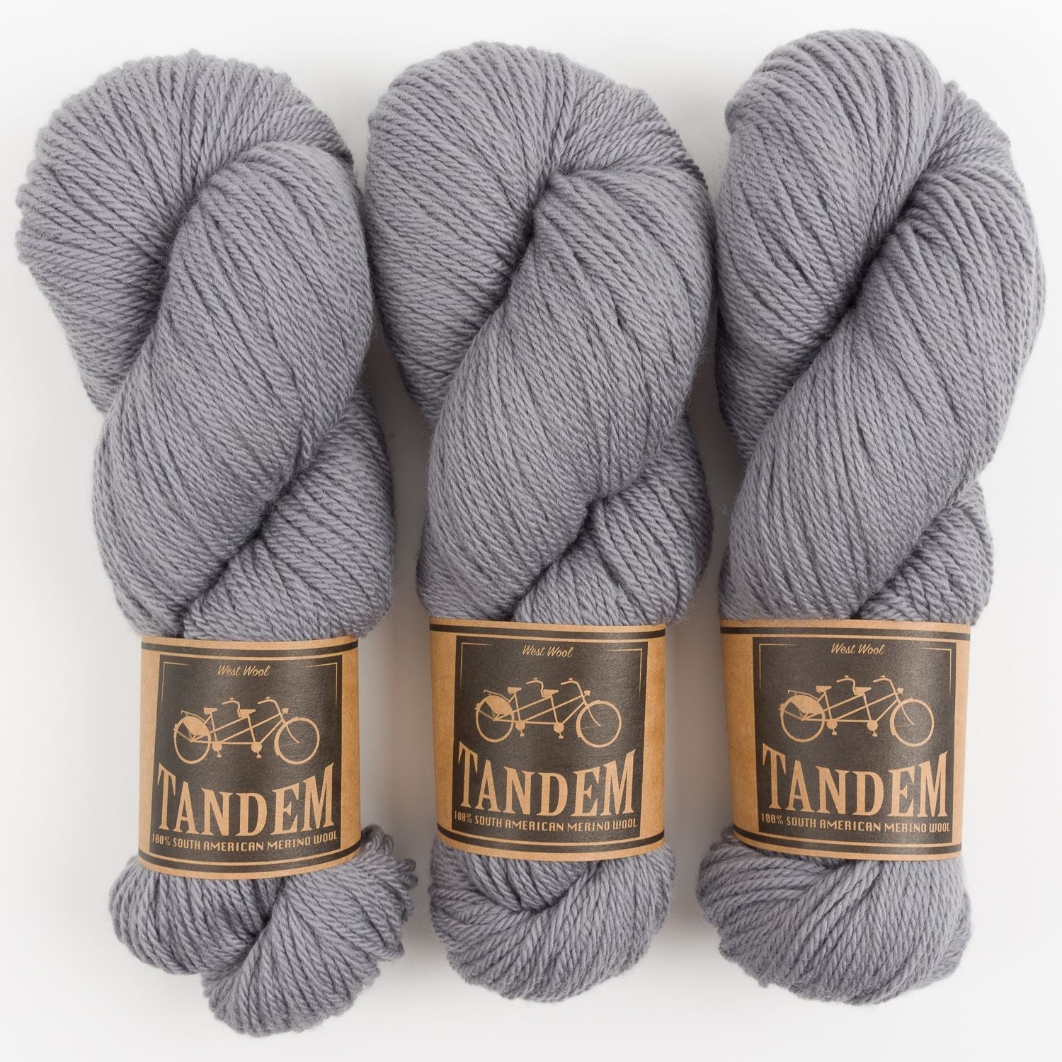 West Wool GINNY - GREYKJAVIK Merino wool DK Designer Kits