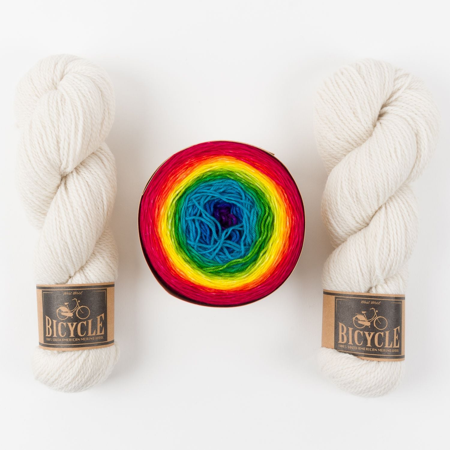 Bilum START PAINTING Merino wool Fingering Quick Kits