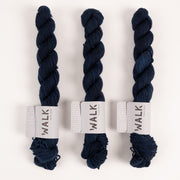 WALK Collection TOUGH SOCK MINI - MARINE Merino wool Nylon Fingering blue Yarn