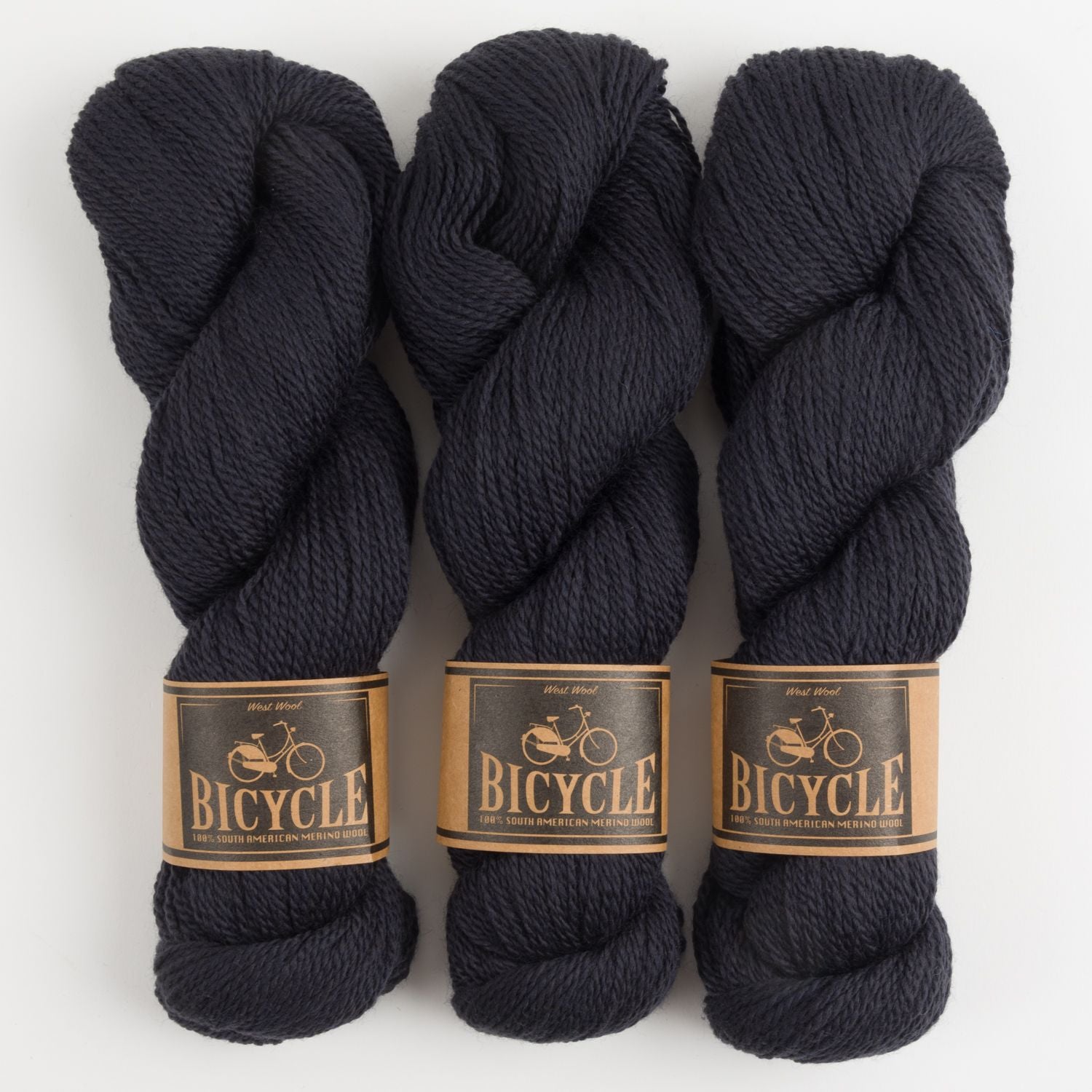 West Wool BICYCLE - MARINIÈRE Merino wool Fingering blue Yarn