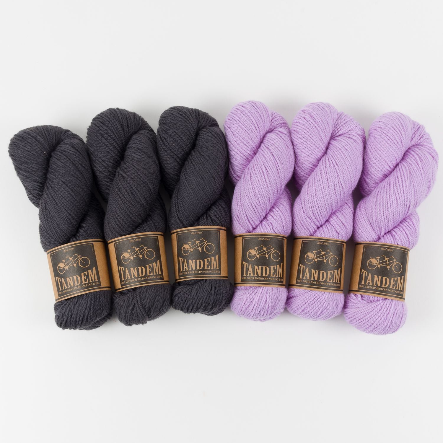 West Wool FLYING FOXTAIL BLANKET - LILAC HOUSE Merino wool DK pink grey Westknits Kits
