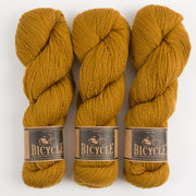West Wool BICYCLE - TIGER Merino wool Fingering brown Yarn