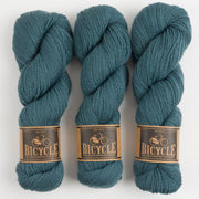 West Wool BICYCLE - MORGAINE Merino wool Fingering turquoise blue Yarn