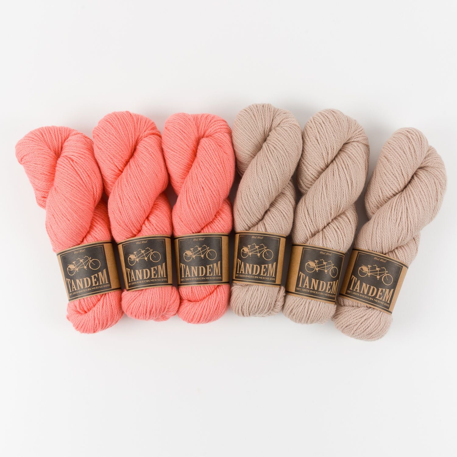 West Wool FLYING FOXTAIL BLANKET - PINK SAND Merino wool DK pink beige Westknits Kits