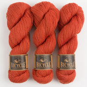 West Wool BICYCLE - KARDEMUMMA Merino wool Fingering orange Yarn