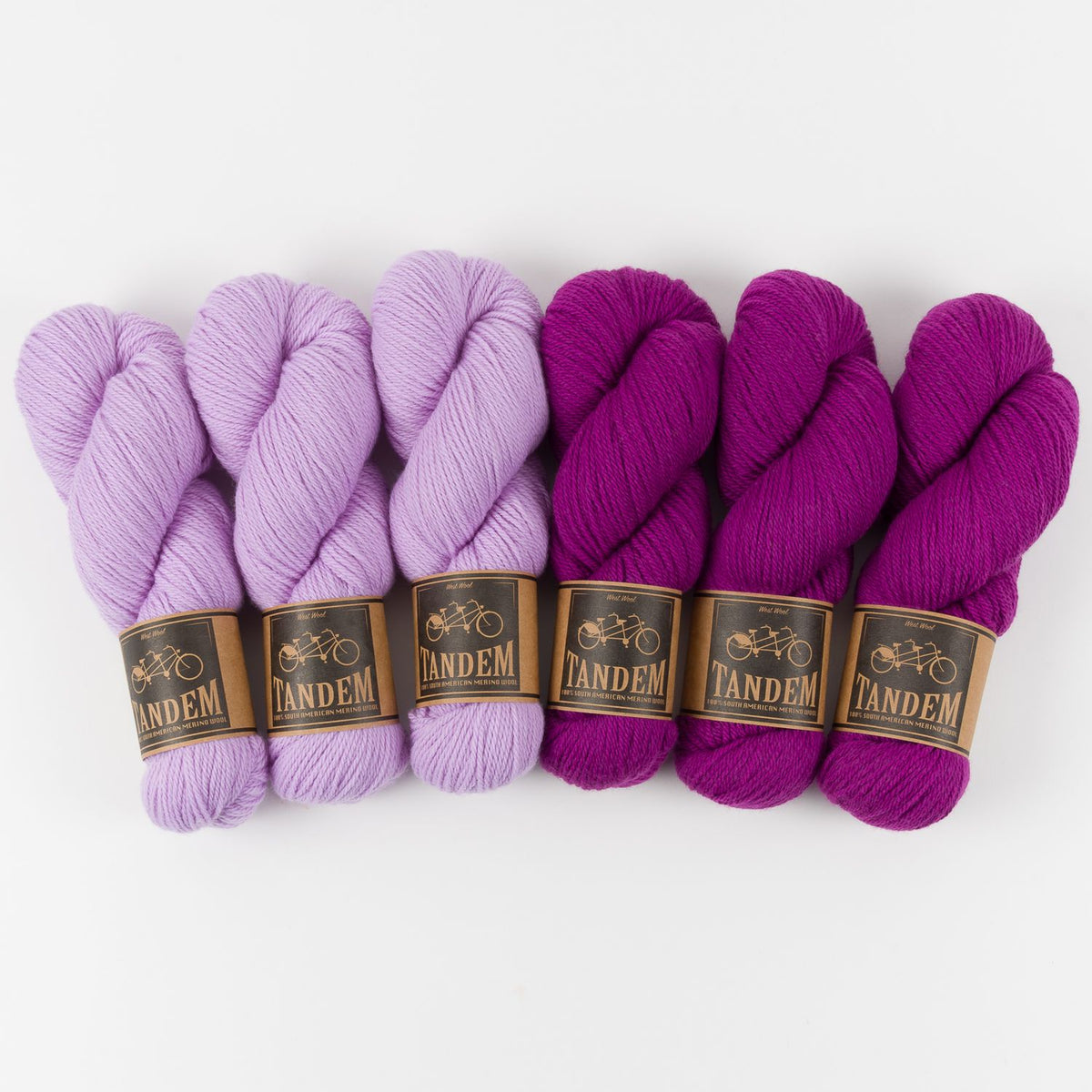 West Wool FLYING FOXTAIL BLANKET - VIBRANT UNICORN Merino wool DK purple Westknits Kits