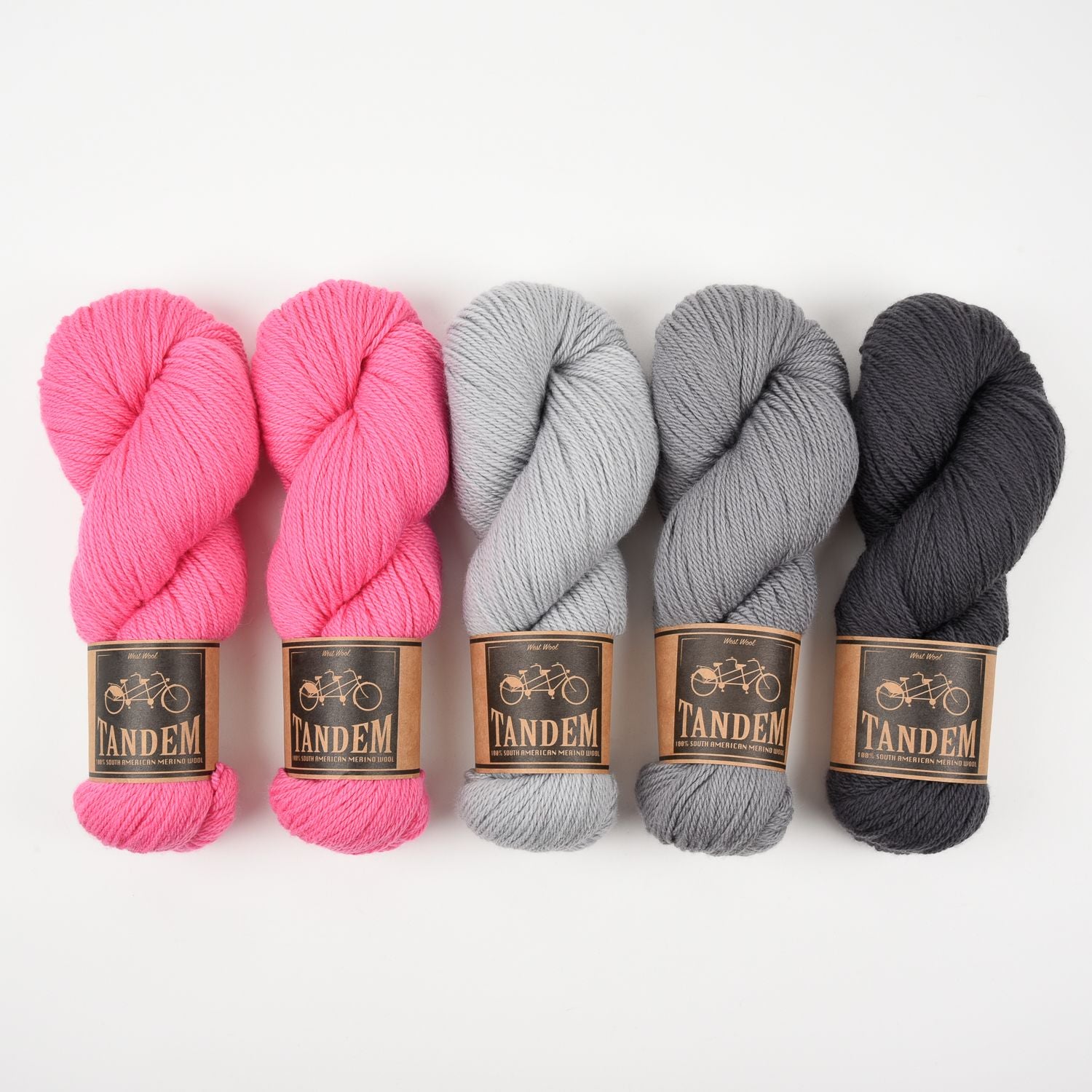 West Wool LICOURICE TAFFY Merino wool DK Quick Kits
