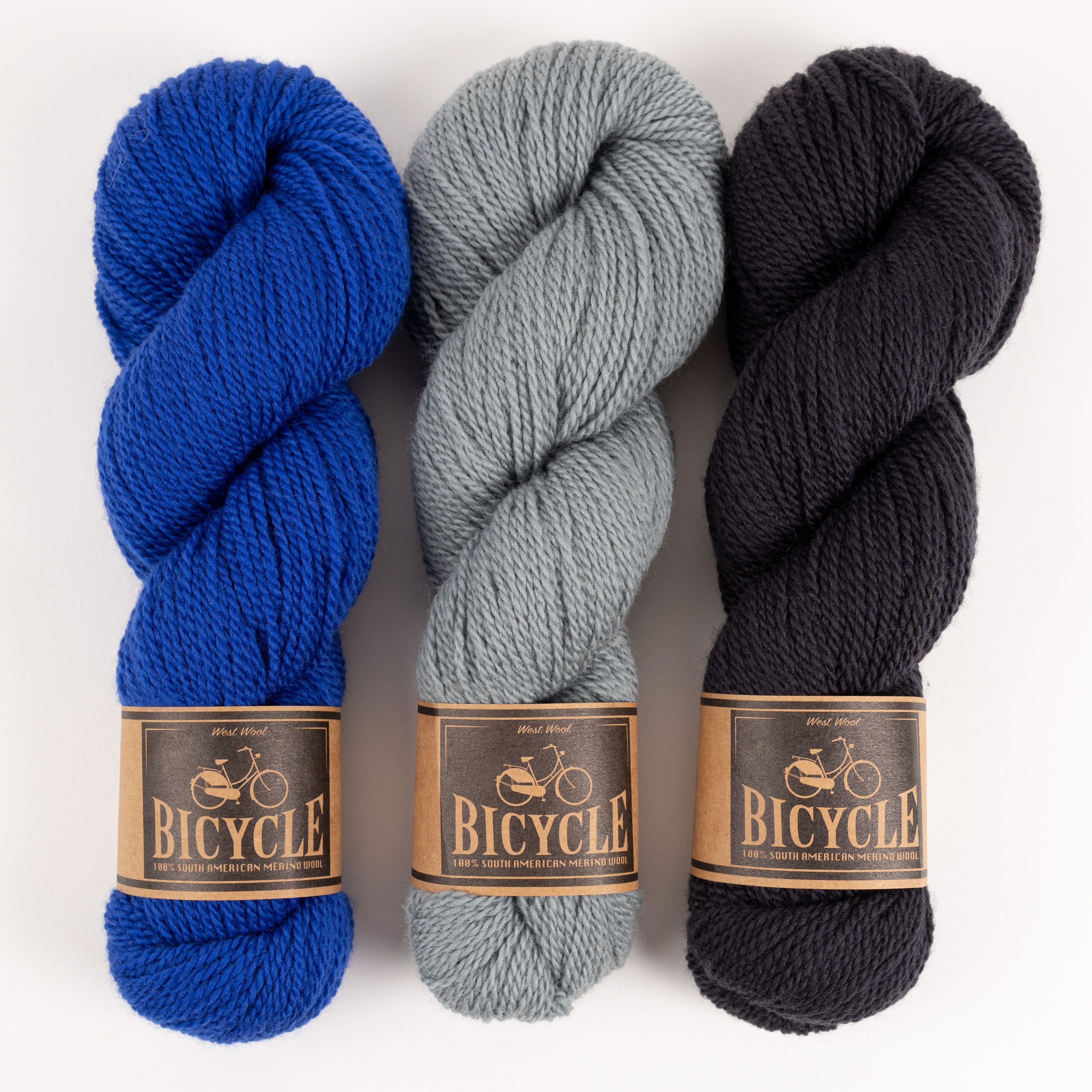 West Wool ROYAL SPRUCE Merino wool Fingering Quick Kits
