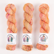 Twisted Ambitions SWEET SOCK - LA VIE BOHEME Merino wool Nylon Fingering peach Yarn
