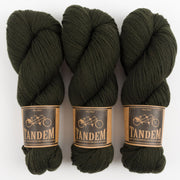 West Wool TANDEM - WELLINGTON Merino wool DK green Yarn