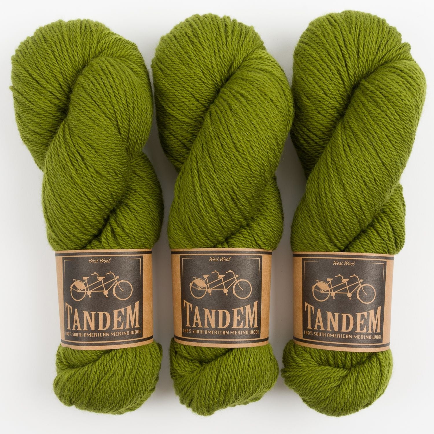 West Wool MORNING RITUALS - GREEN OLIVE Merino wool DK Designer Kits