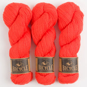 West Wool BICYCLE - BEATRIX Merino wool Fingering orange Yarn