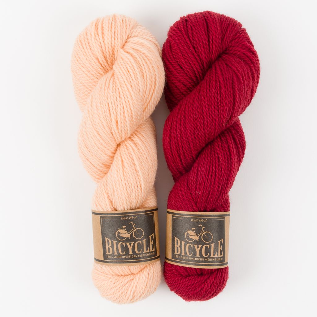 West Wool PISU TOP - SAVORY BERRIES Merino wool Fingering Designer Kits