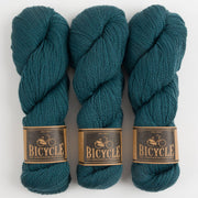 West Wool BICYCLE - ENCHANTED Merino wool Fingering turquoise blue Yarn