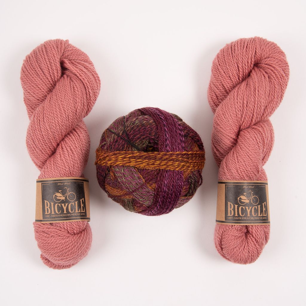 Schoppel-Wolle PINK PIANO Wool Nylon Merino wool Mixed Weight Quick Kits