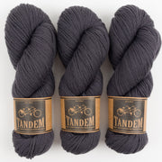 West Wool TANDEM - CANAL HOUSE Merino wool DK grey Yarn
