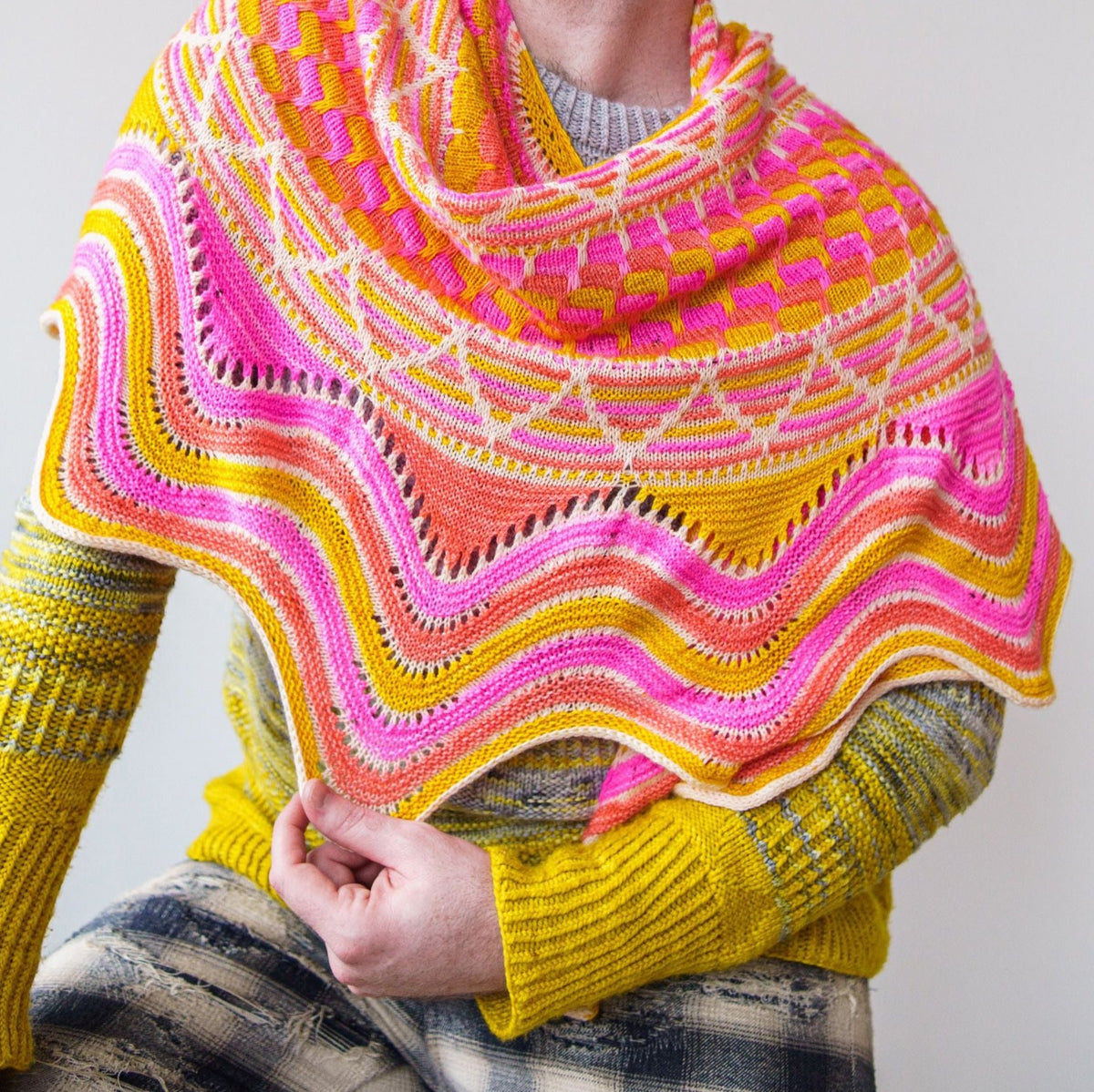 Bubbly Blossoms Shawl