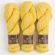 West Wool BICYCLE - BUTTERCUP Merino wool Fingering yellow Yarn