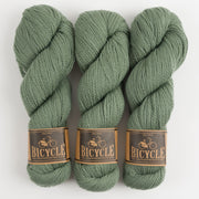 West Wool BICYCLE - SAGE Merino wool Fingering green Yarn