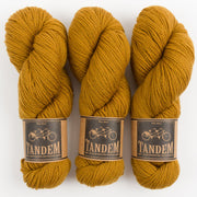 West Wool TANDEM - TIGER Merino wool DK brown Yarn