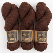 West Wool TANDEM - TRUFFLE Merino wool DK brown Yarn