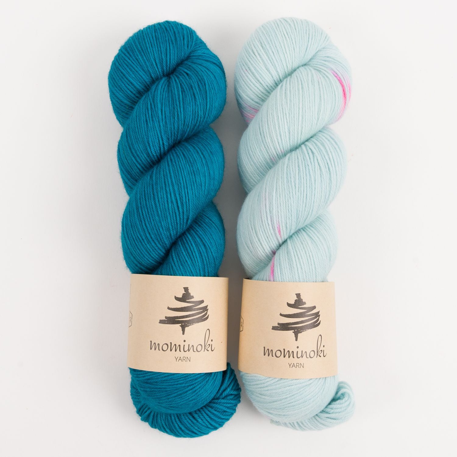 Mominoki Yarn SURPRISE BLAST Merino wool Polyamide Fingering Quick Kits
