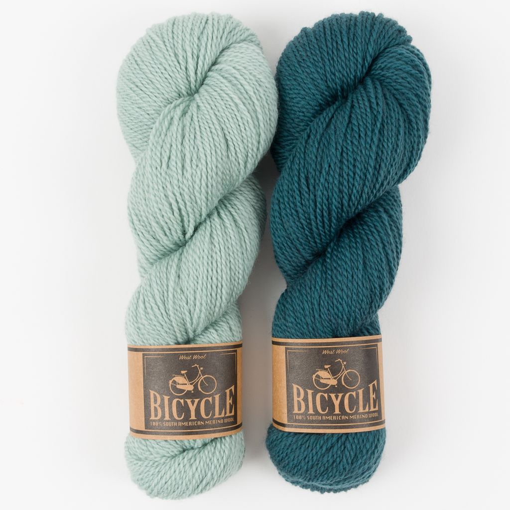 West Wool PISU TOP - MYTHICAL FOREST Merino wool Fingering Designer Kits
