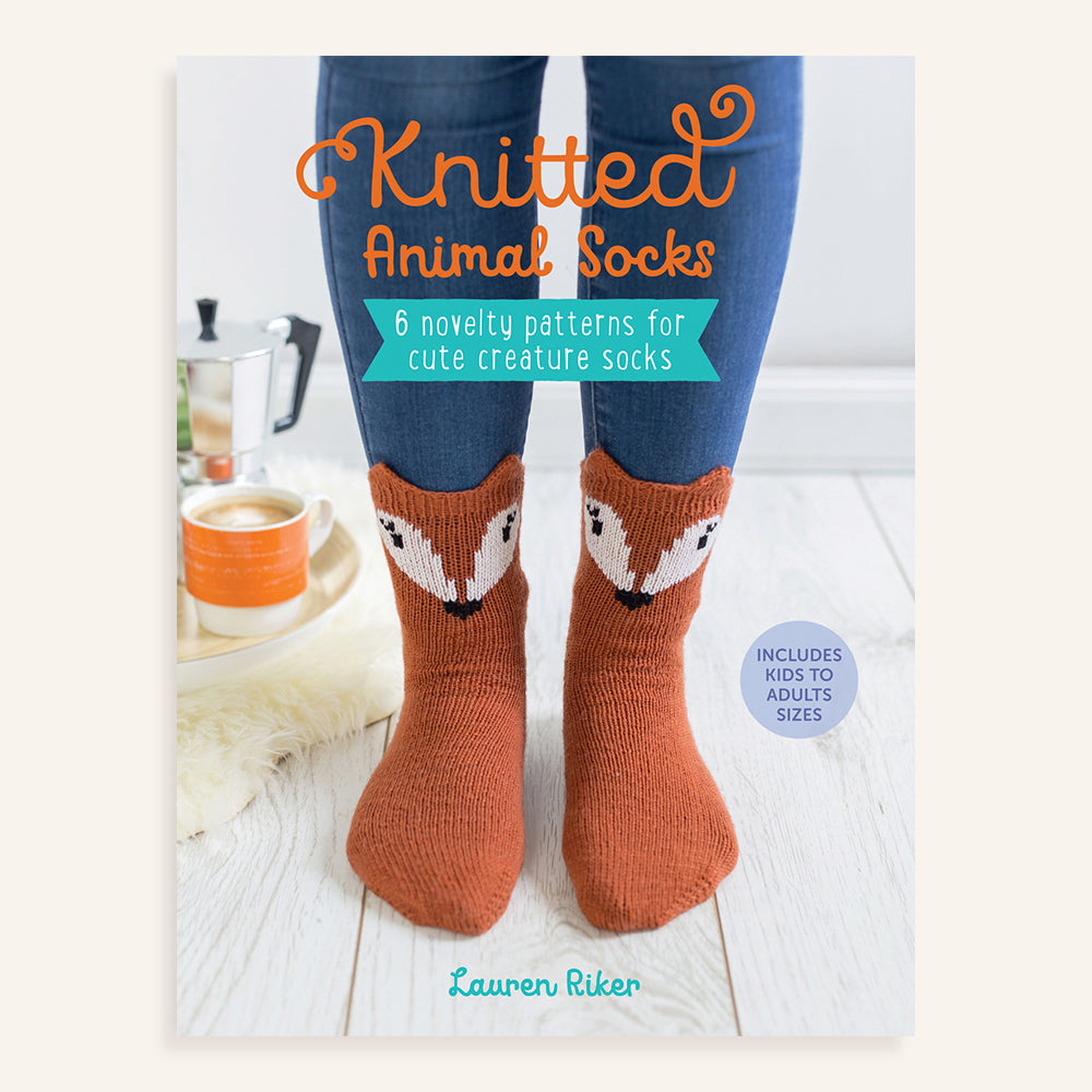 KNITTED ANIMAL SOCKS by LAUREN RIKER