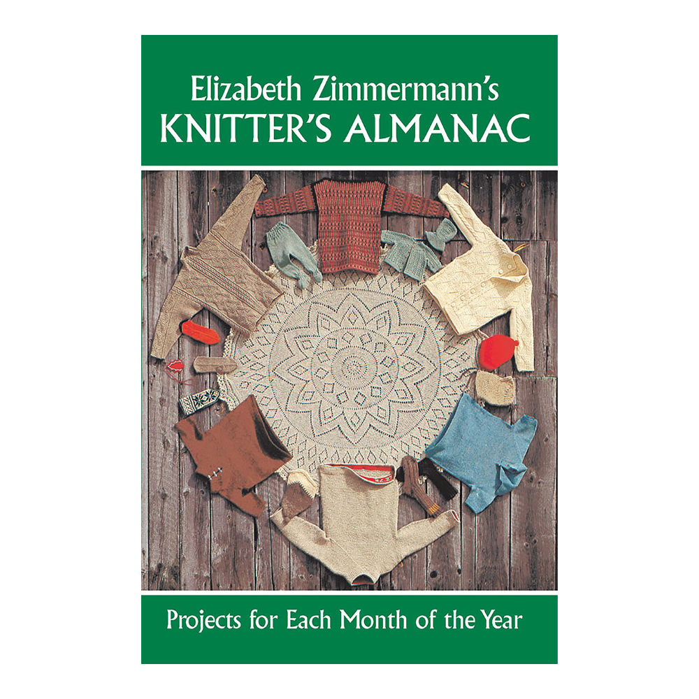 Search Press Trade KNITTER'S ALMANAC by ELIZABETH ZIMMERMANN Books