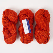 Malabrigo RASTA - GLAZED CARROT Merino wool Chunky orange Yarn
