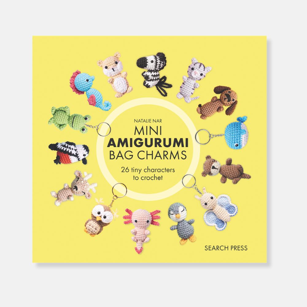 Mini Amigurumi Bag Charms by Natalie Nar
