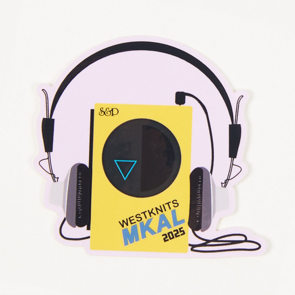 MKAL HEADPHONES STICKER