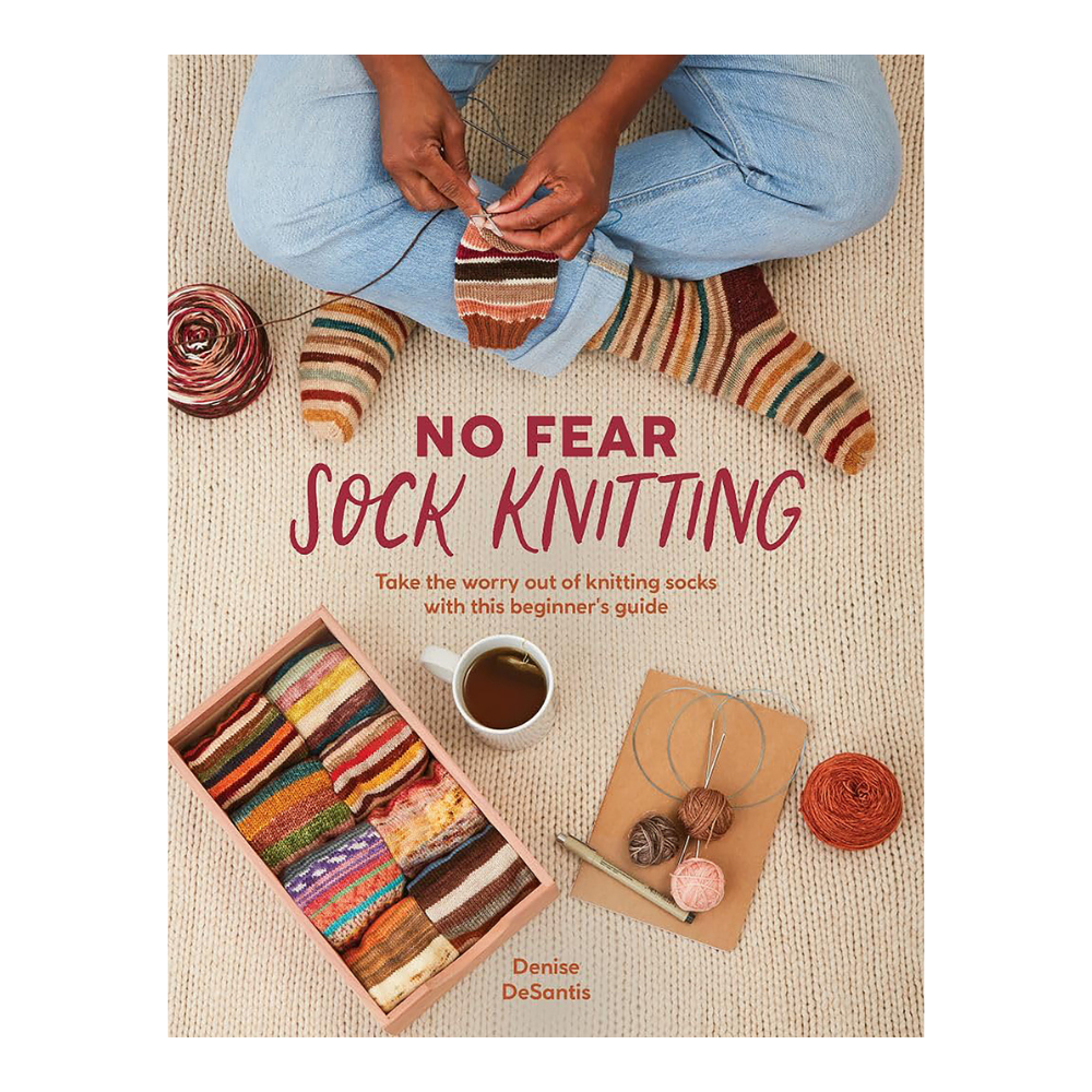 NO FEAR SOCK KNITTING by DENISE DESANTIS