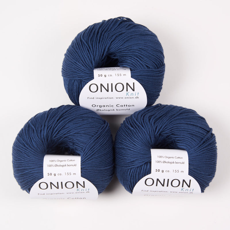 Organic Cotton - V105 Marineblå
