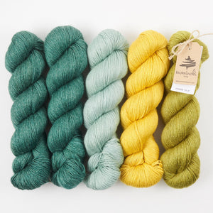 WESTKNITS KIT - EVERGREEN CURRY