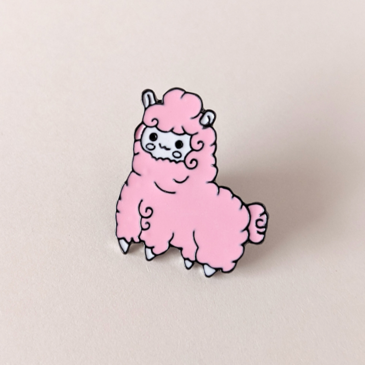 PINK LLAMA PIN