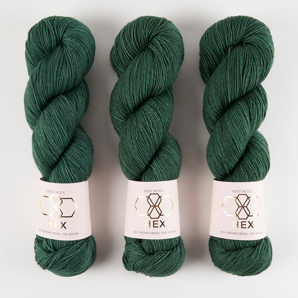 West Wool HEX - CAPRICORN Merino wool Nylon Fingering Yarn