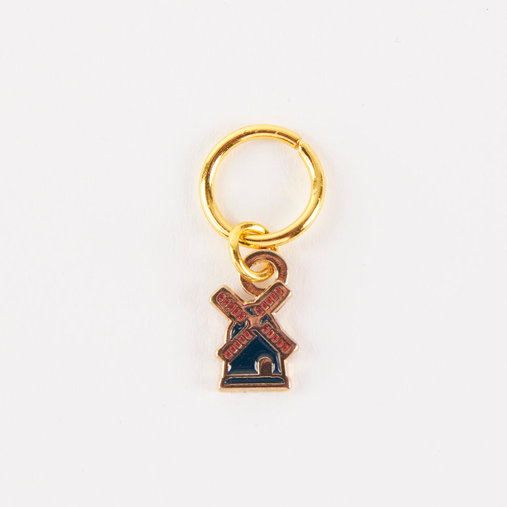 ENAMEL STITCH MARKER SET - AMSTERDAM