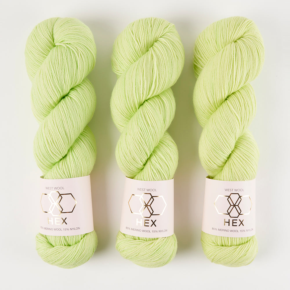 West Wool HEX - OOSTERPARK Merino wool Nylon Fingering Yarn