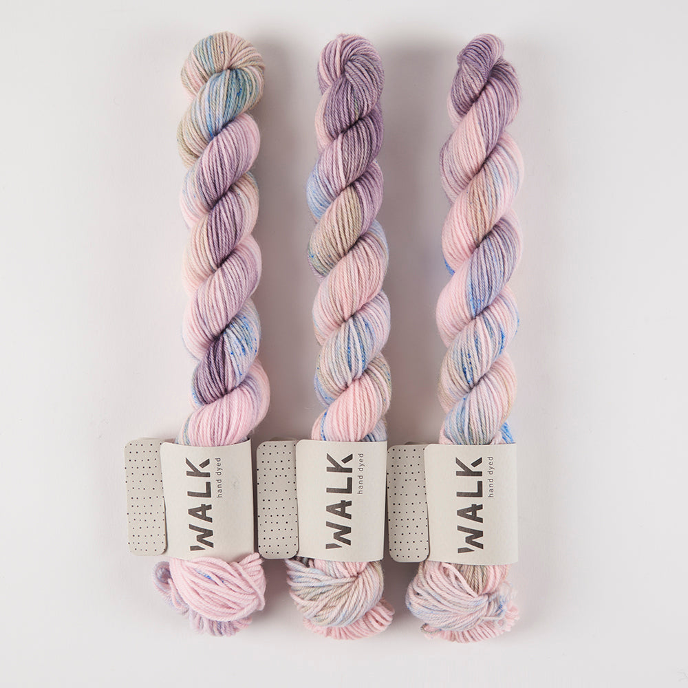 WALK Collection TOUGH SOCK MINI - LIBRA Merino wool Nylon Fingering multicolour Yarn