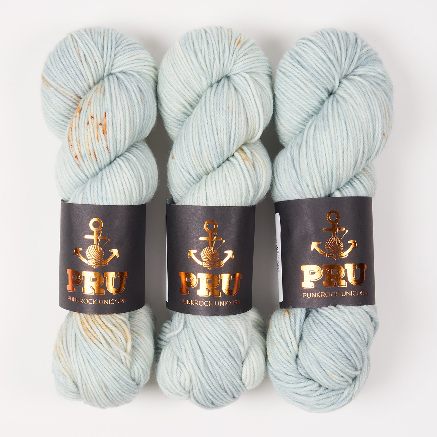 Punk Rock Unicorn SOUL DK - SAGE Merino wool Nylon DK Sock grey Yarn
