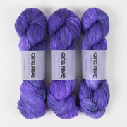 Qing Fibre DASHING SASSY - INK Merino wool Fingering blue Yarn