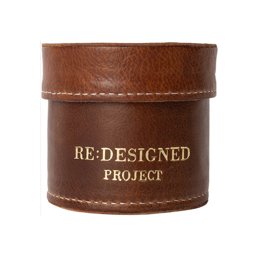 Re:Designed PROJECT 47 - WALNUT - STITCH MARKERS CASE brown Project Bags